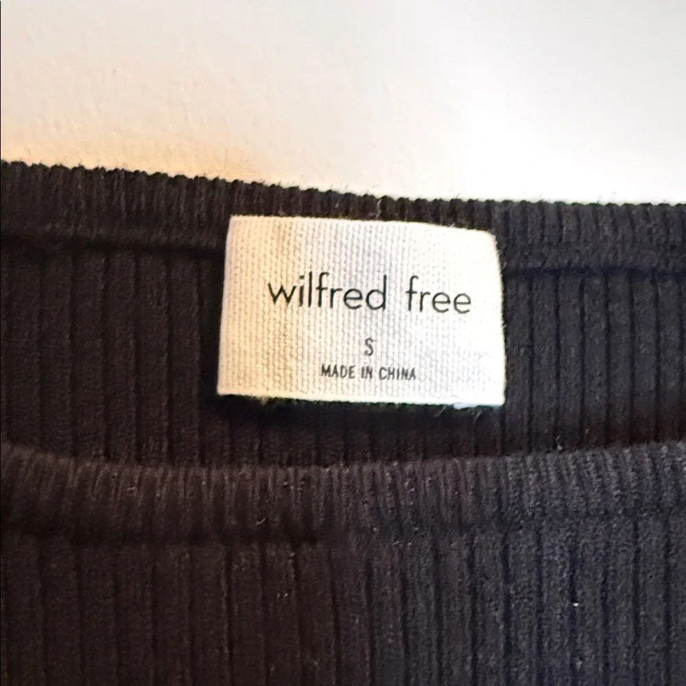 Wilfred Elegant Black Cut Out Mini Dress - Picture 3 of 6